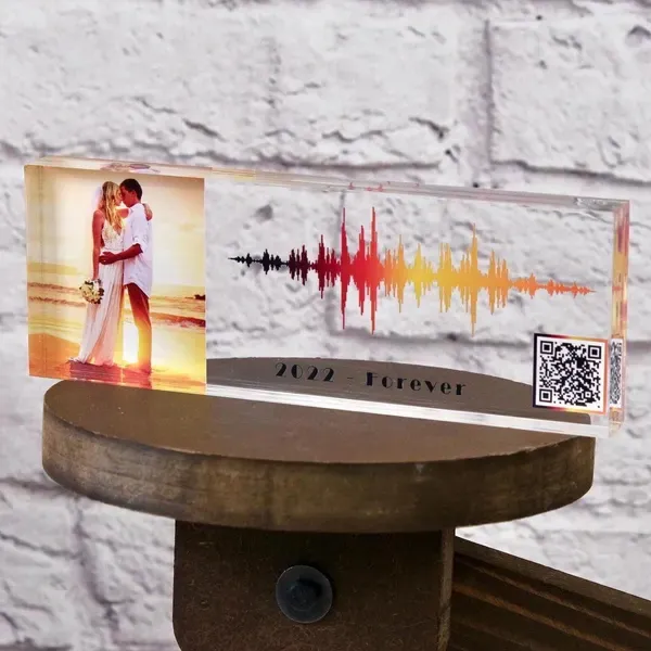 13. Custom Soundwave Art